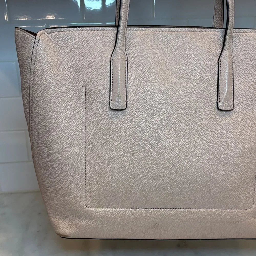 Kate Spade Bag Purse Handbag Leather Tote Bag Pebbled Large Margaux Pocketbook